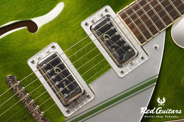 G2604T STREAMLINER RALLY II CENTER BLOCK DOUBLE-CUT WITH BIGSBY - Rally Green